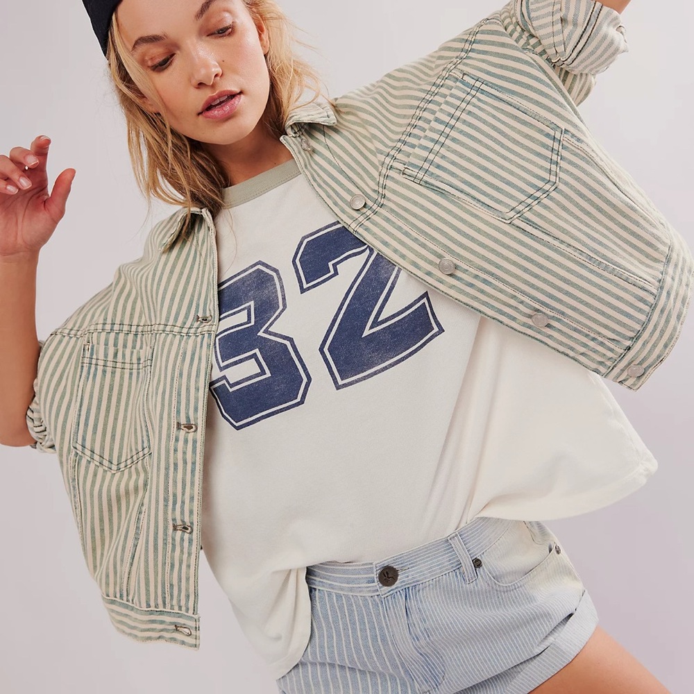 Free People Opal Swing Denim Jacket - Picture 3 of 5